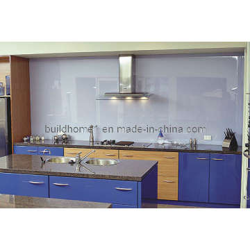 Painted Glass for Kitchen Splashback